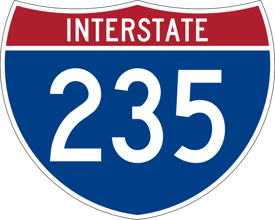 Interstate 235 shield