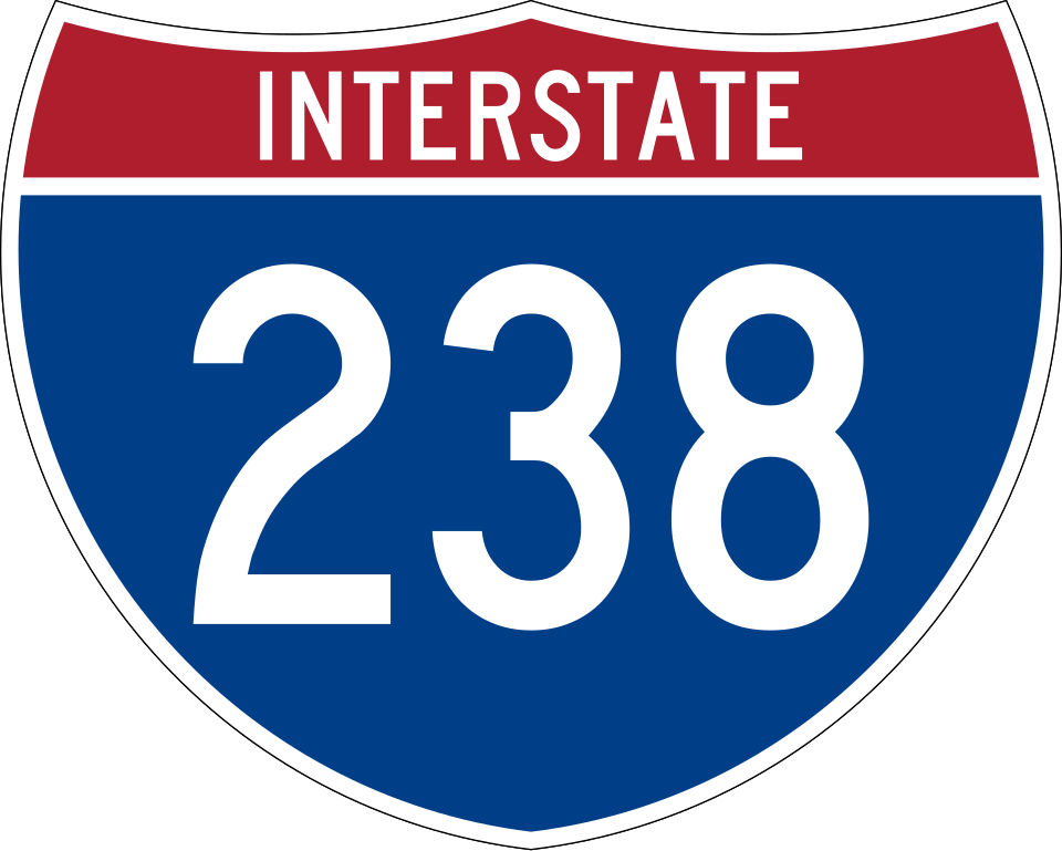 Interstate 238 shield