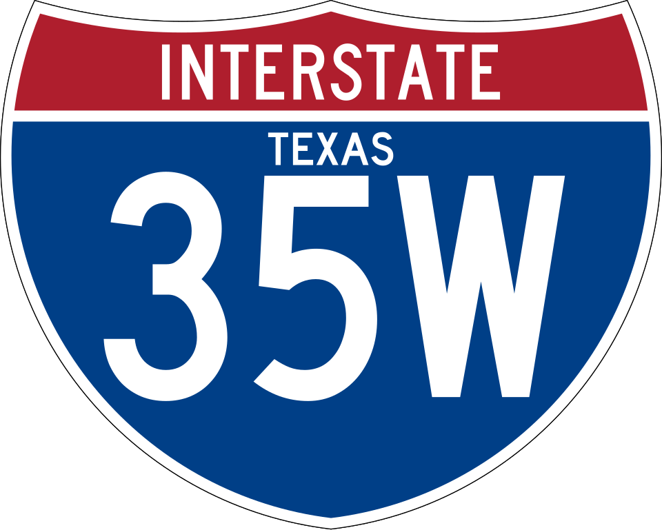 I-35W shield