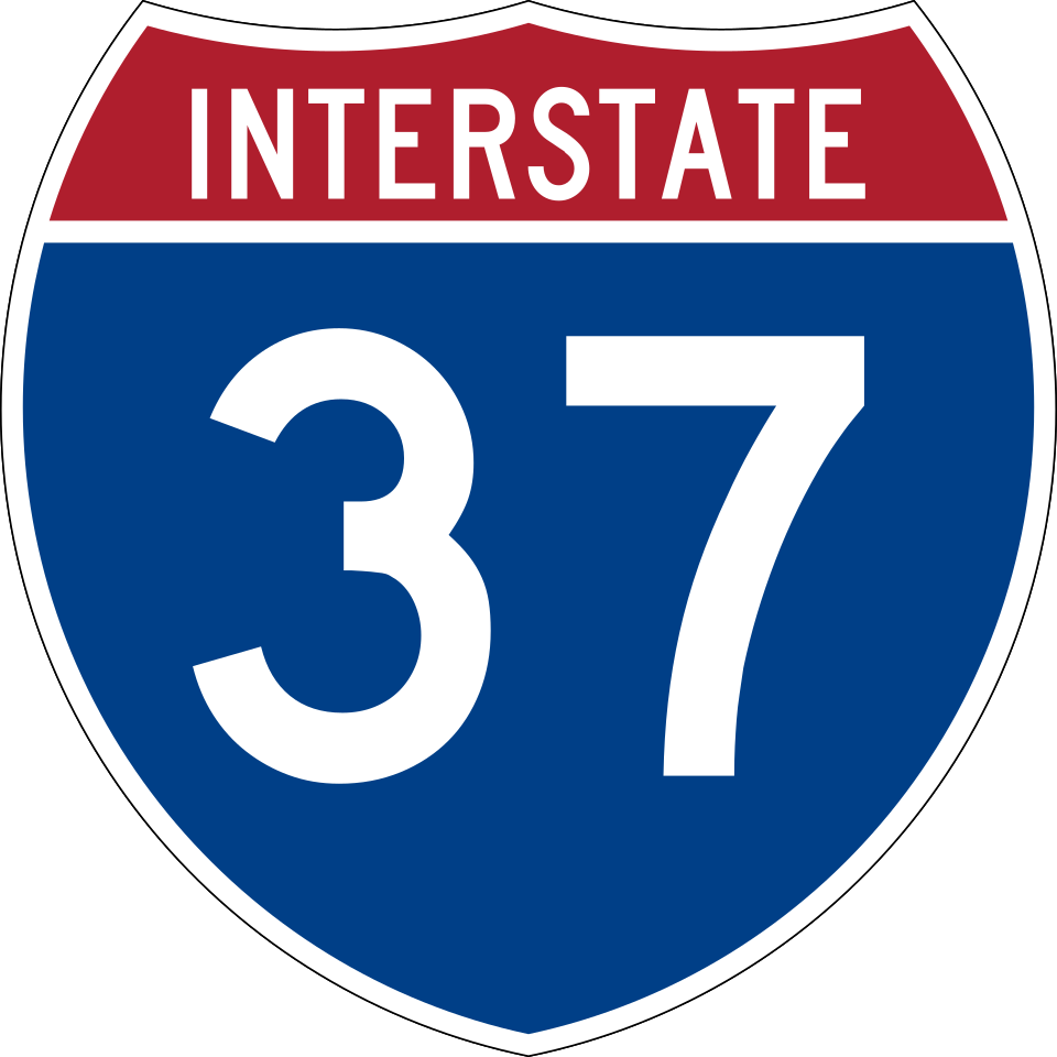 Interstate 37 shield