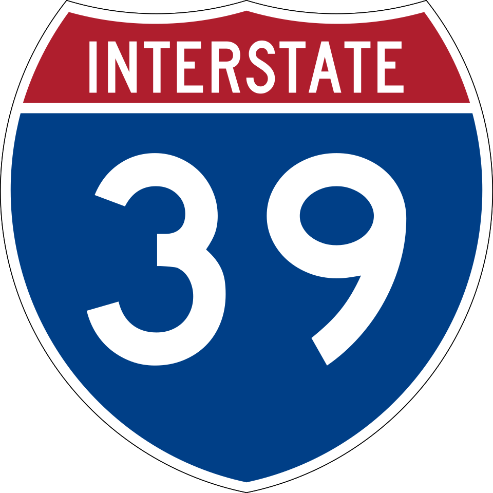 Interstate 39 shield