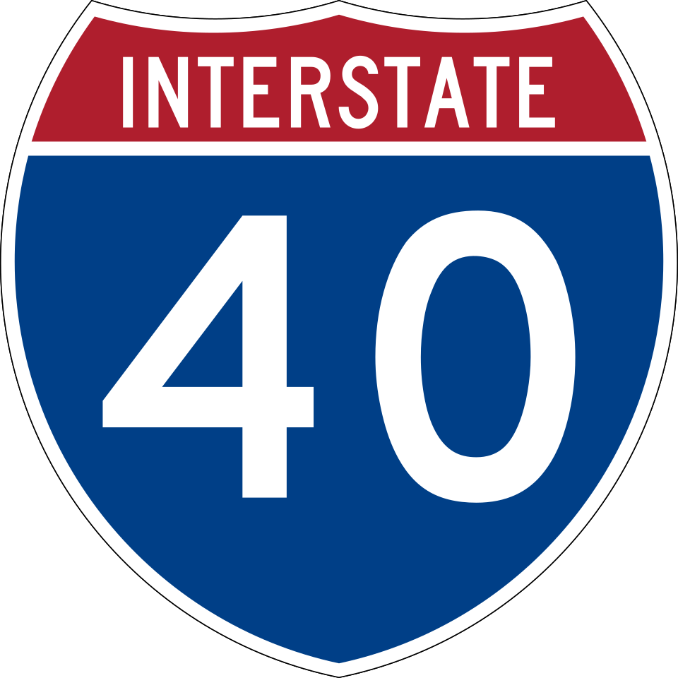 I 40 shield