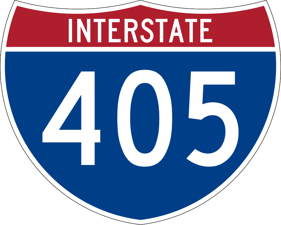 Interstate 405 (San Diego Freeway) shield