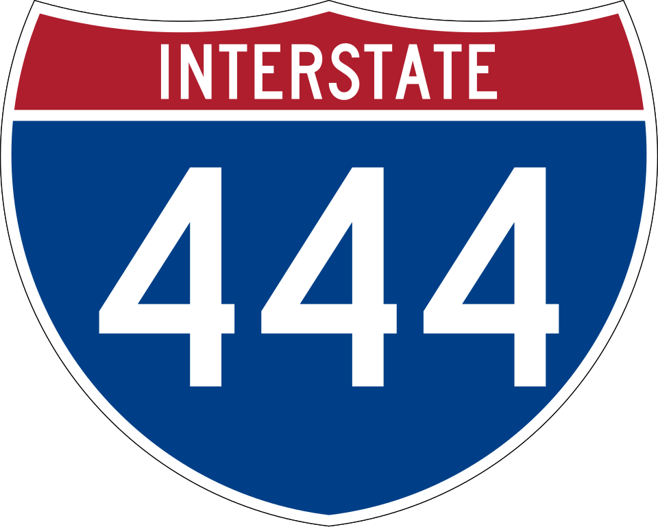Interstate 444 (IDL east) shield
