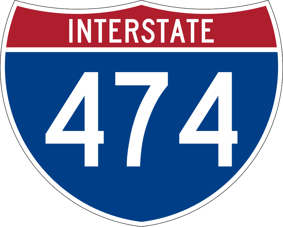 Interstate 474 shield