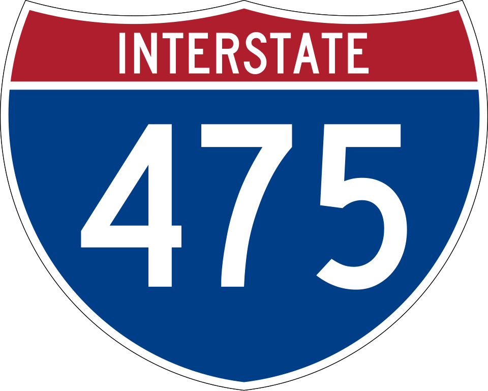 I 475;US 23 shield