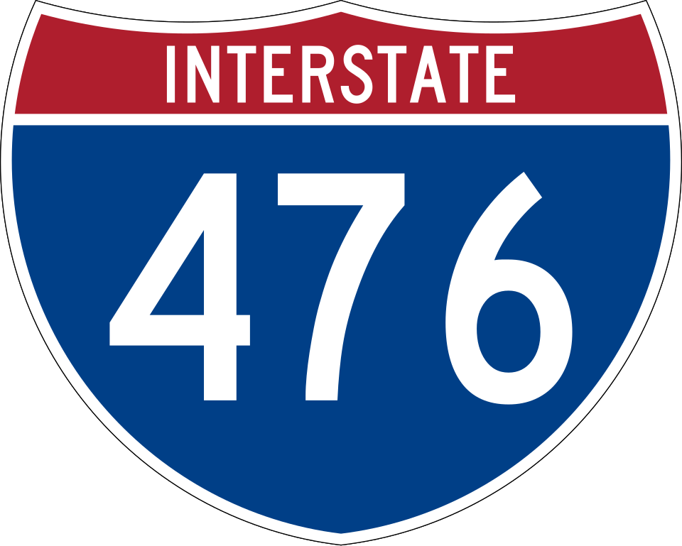 Interstate 476 shield