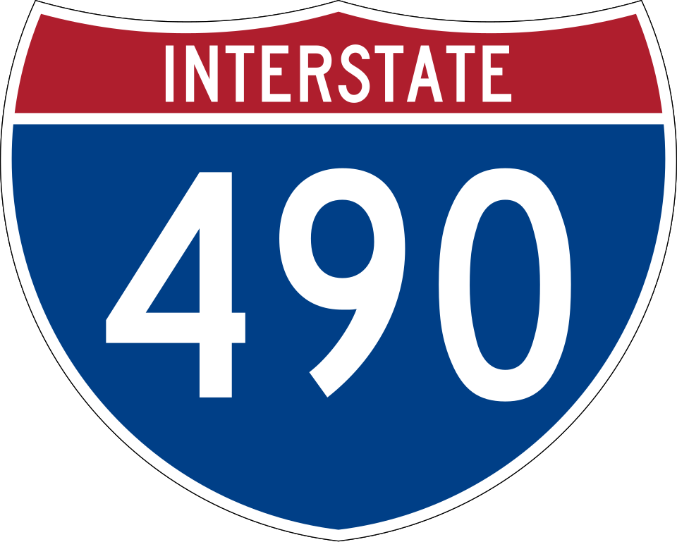 Interstate 490 shield