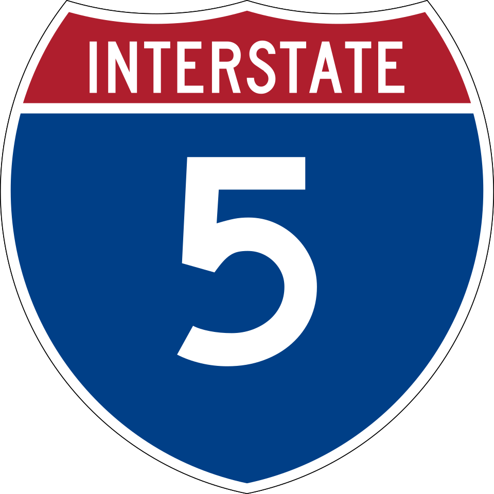 Interstate 5 (Santa Ana Freeway) shield