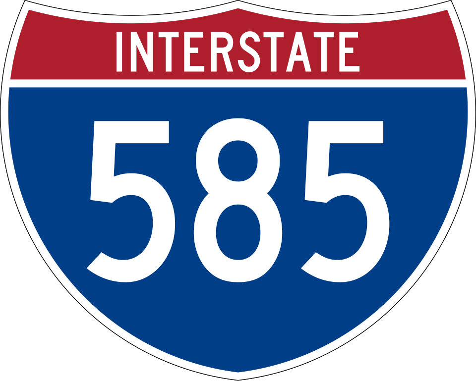 I-585 shield