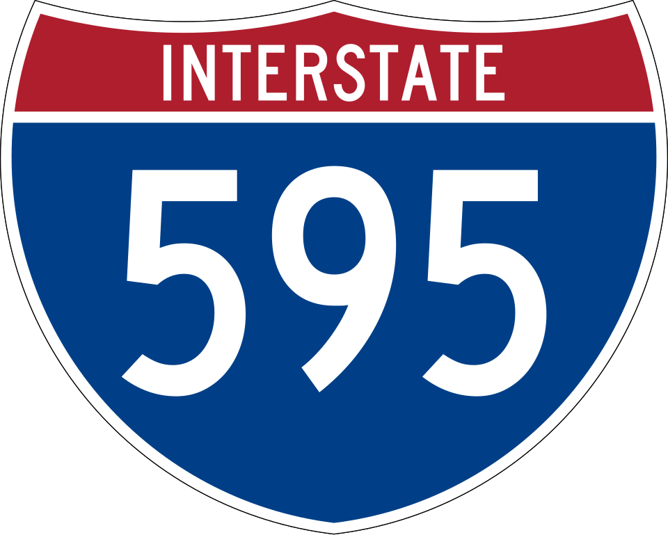 Interstate 595 (Port Everglades Expressway) shield