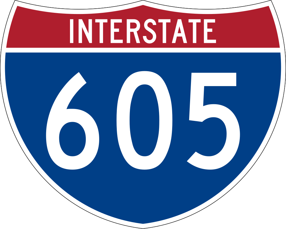 Interstate 605 (San Gabriel River Freeway) shield