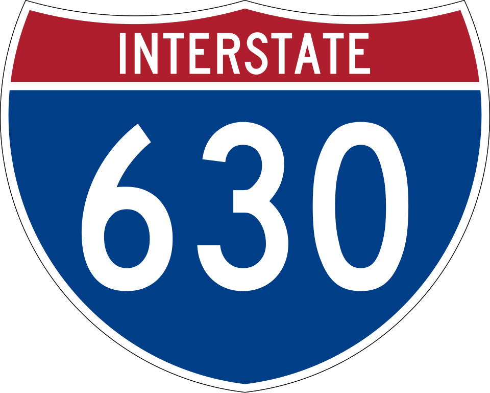 Interstate 630 (Wilbur D. Mills Freeway) shield