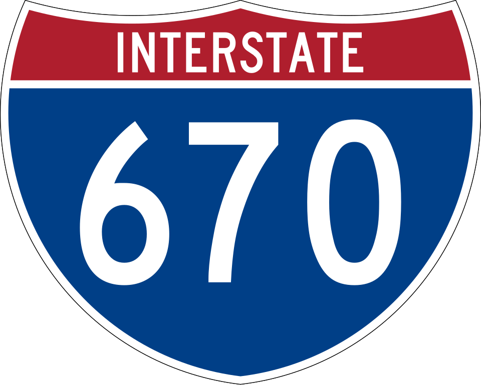 Interstate 670 shield