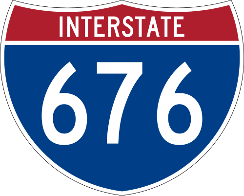 Interstate 676 shield