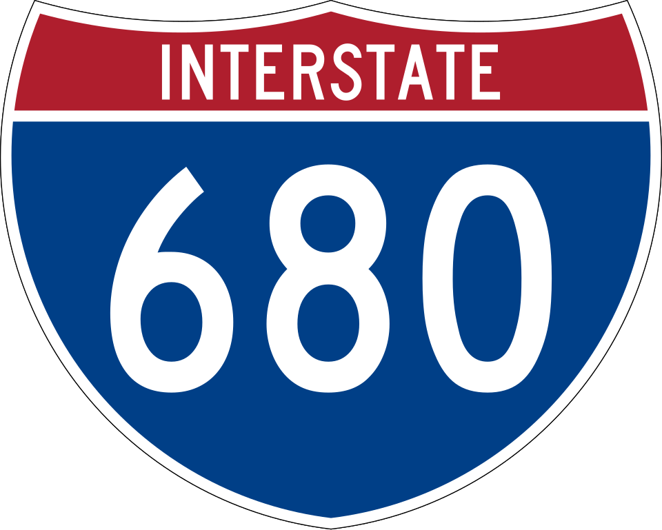 Interstate 680 shield