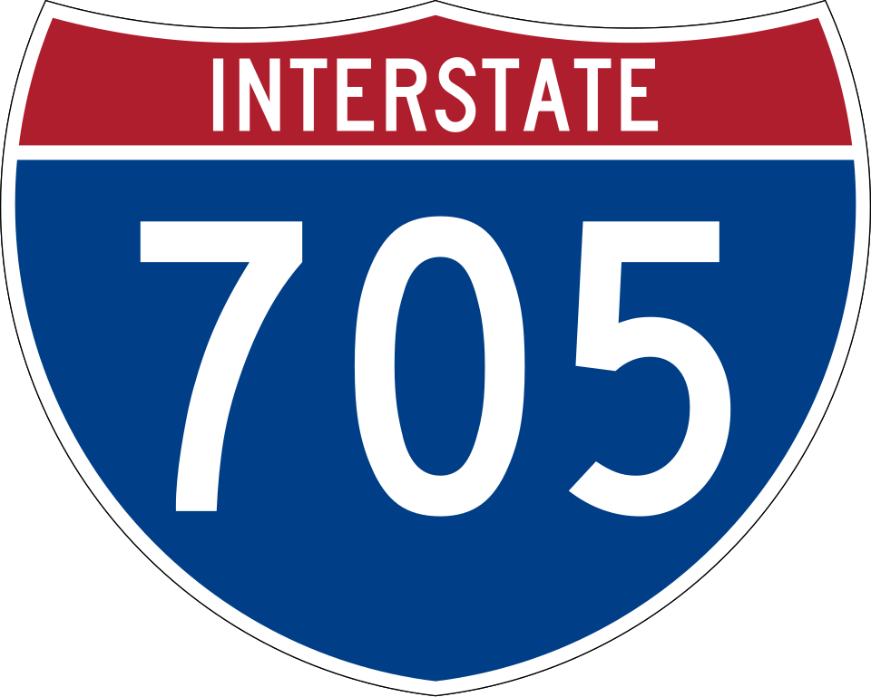 Interstate 705 shield