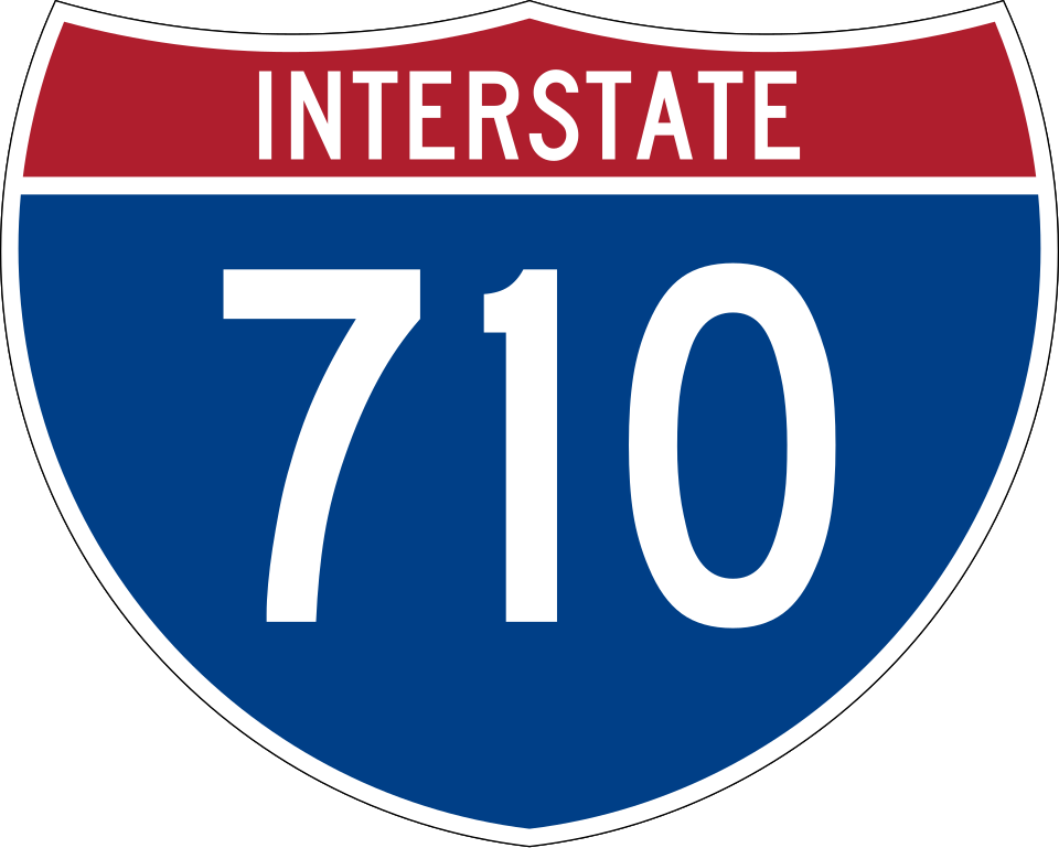 Interstate 710 shield