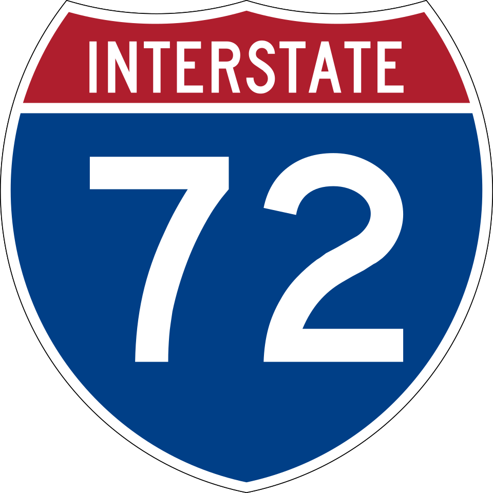 Interstate 72 shield