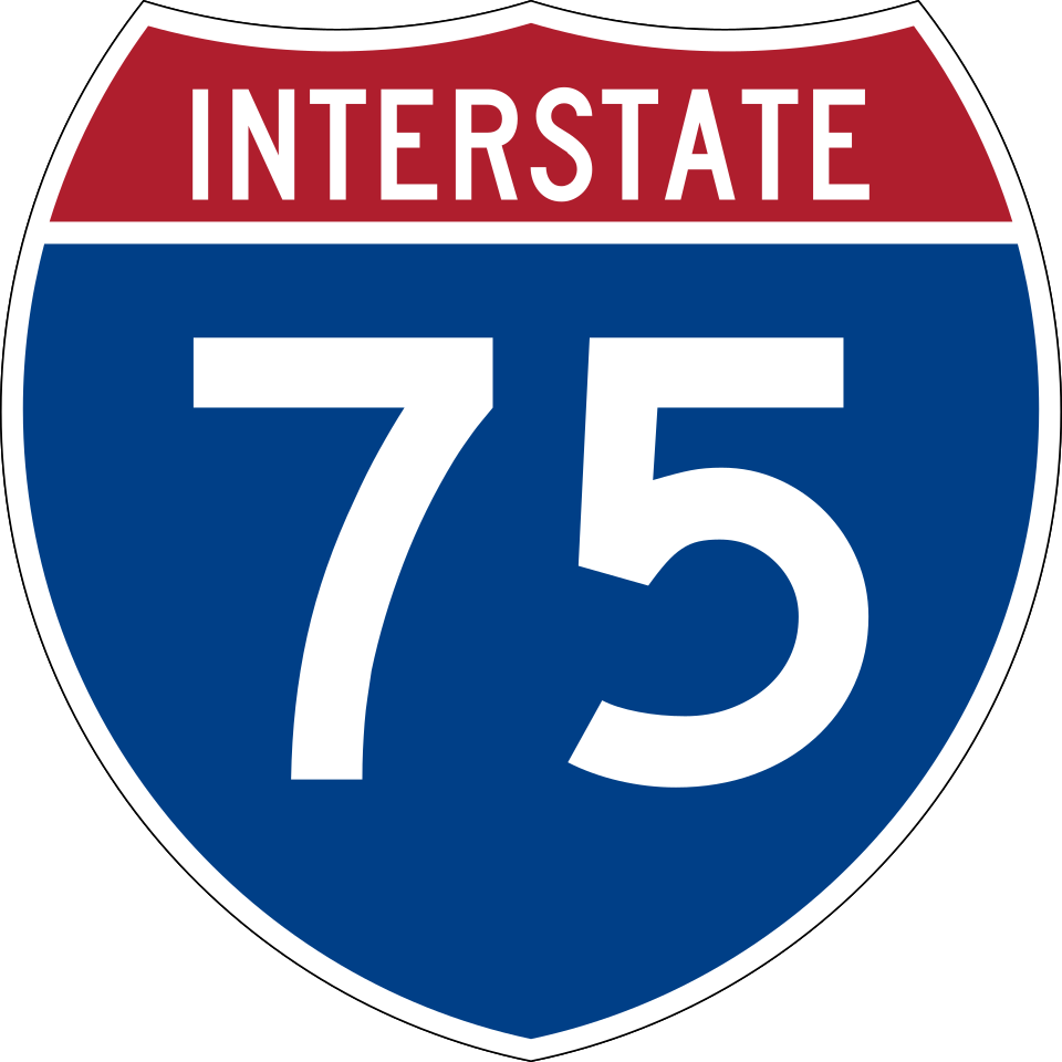 Interstate 75 shield