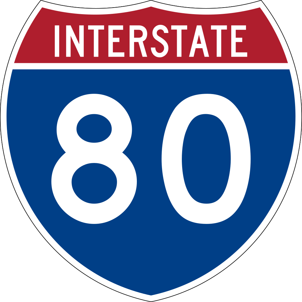 Interstate 80 shield