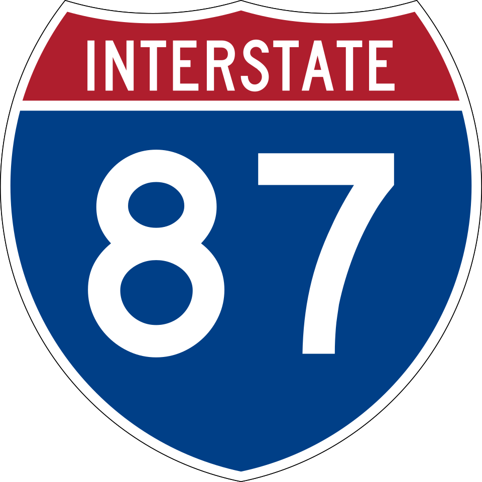 Interstate 87 shield