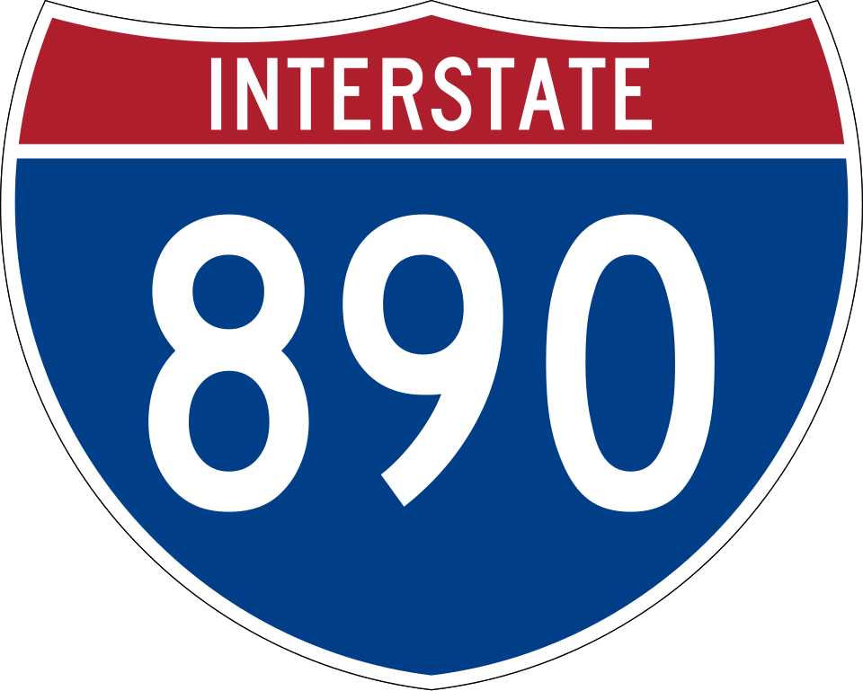 I-890 shield