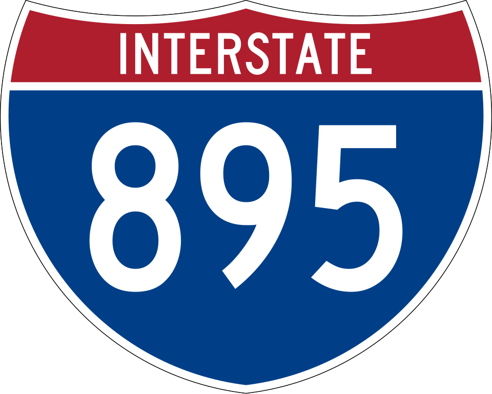Interstate 895 shield