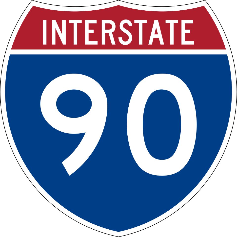 Interstate 90 shield