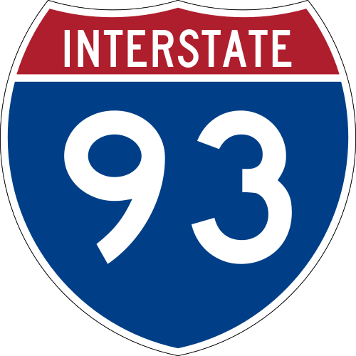 Interstate 93 shield