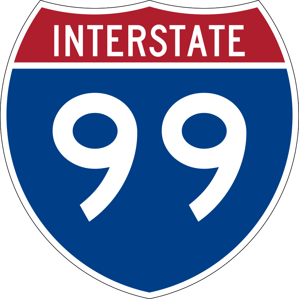 Interstate 99 shield