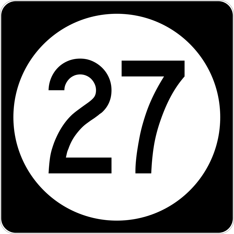 Iowa Highway 27 (Avenue of the Saints) shield