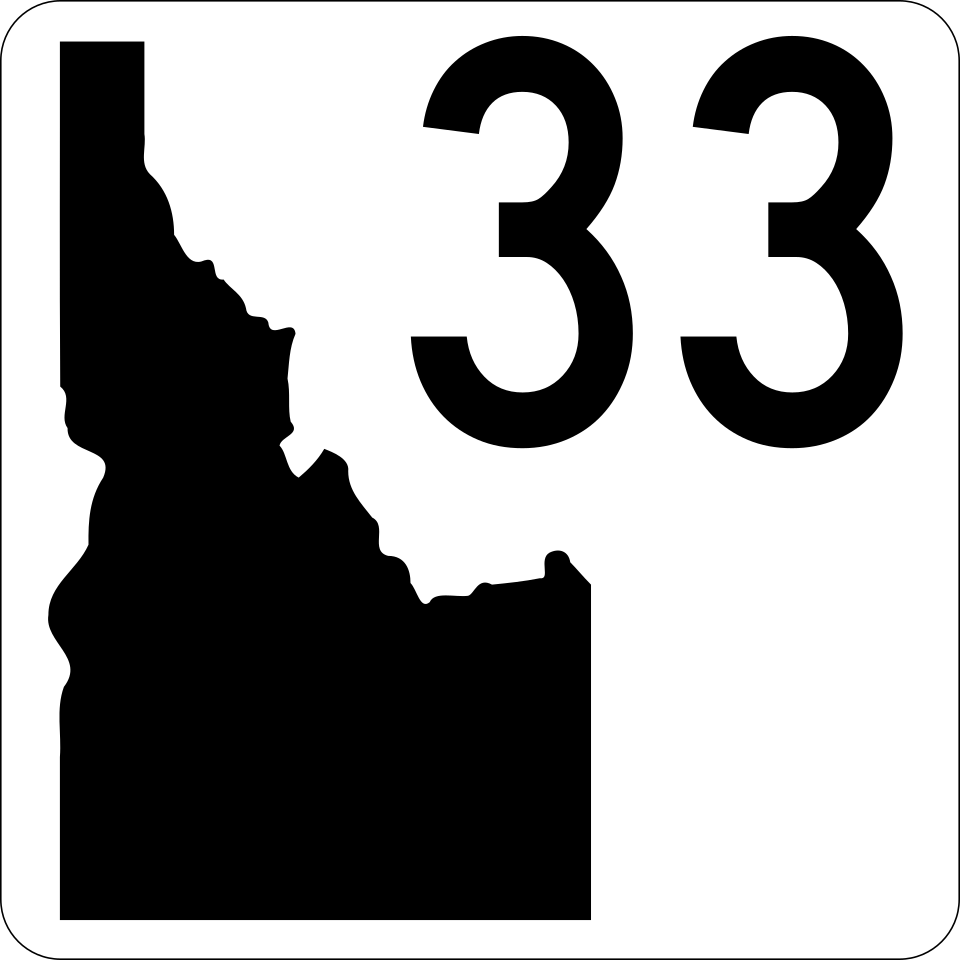 Idaho State Highway 33 shield
