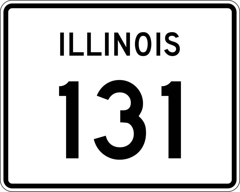 Illinois Route 131 (Green Bay Road) shield