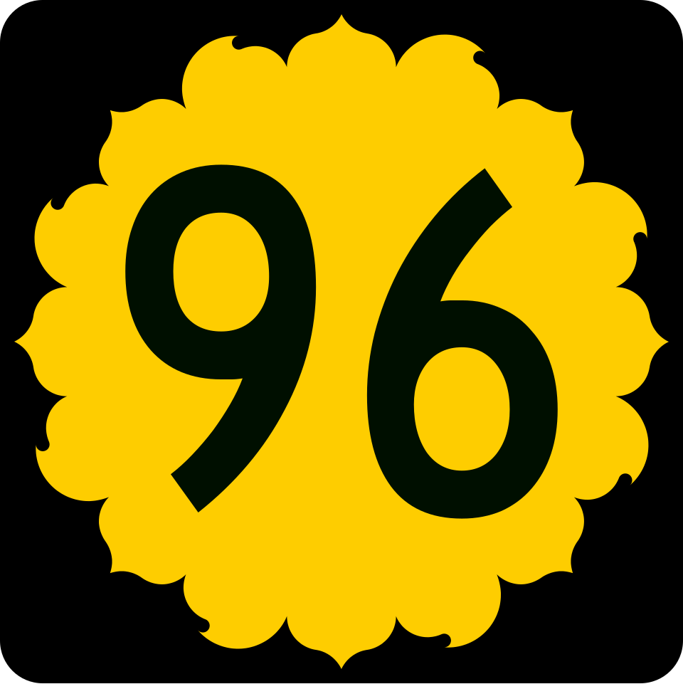K-96 (Kansas State Highway 96) shield