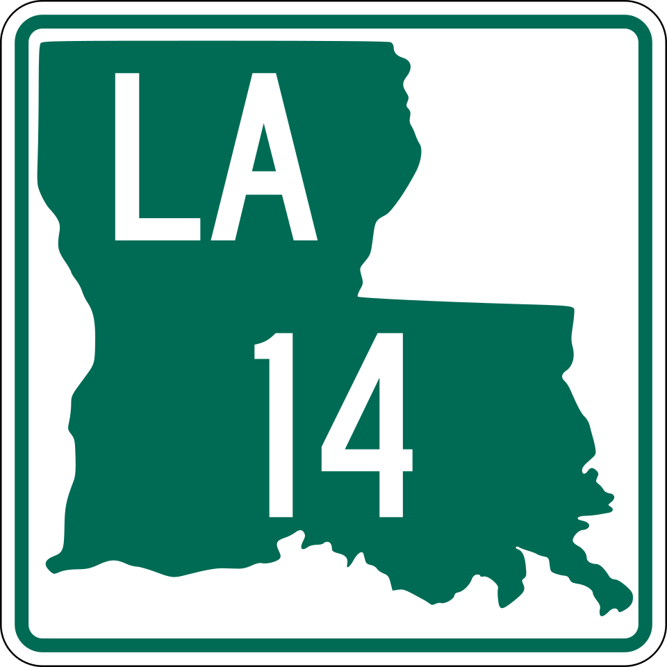 LA Route 14 shield