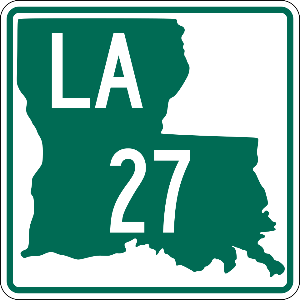 LA Route 27 shield