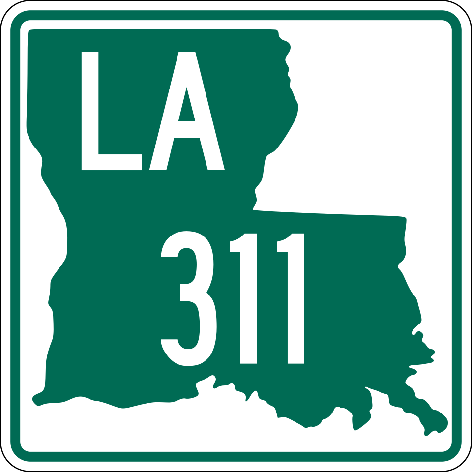 LA Highway 311 shield