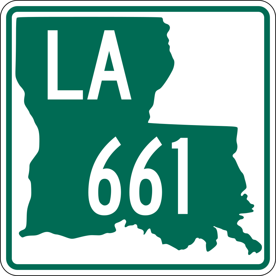 LA Highway 661 shield