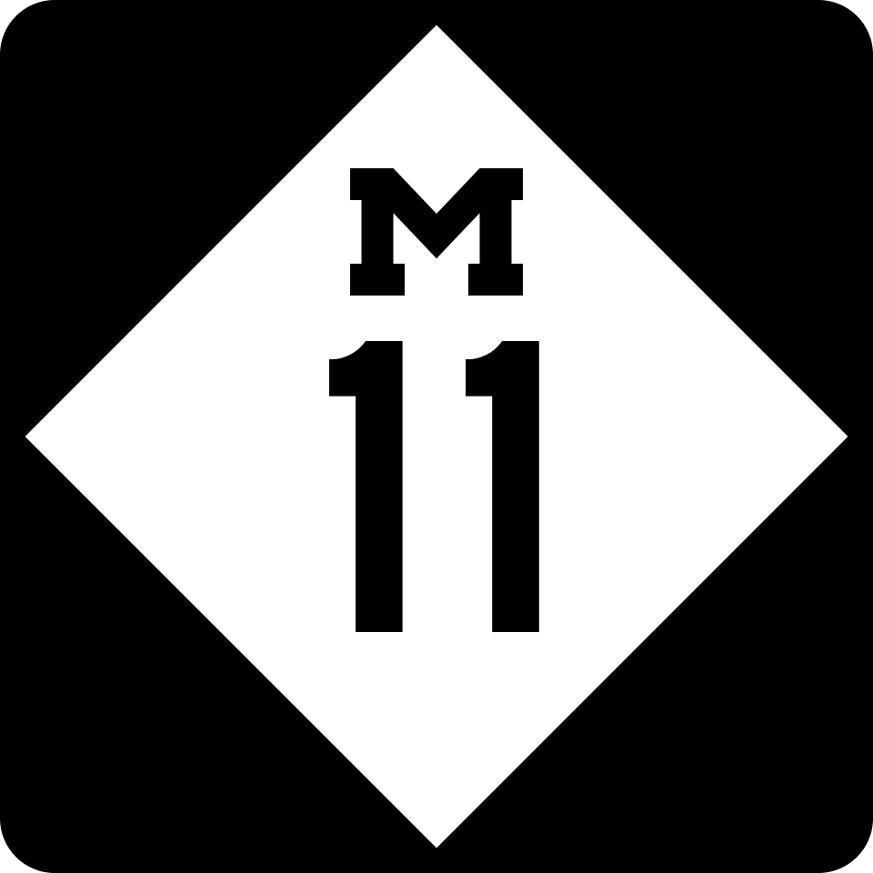M-11 (28th Street) shield