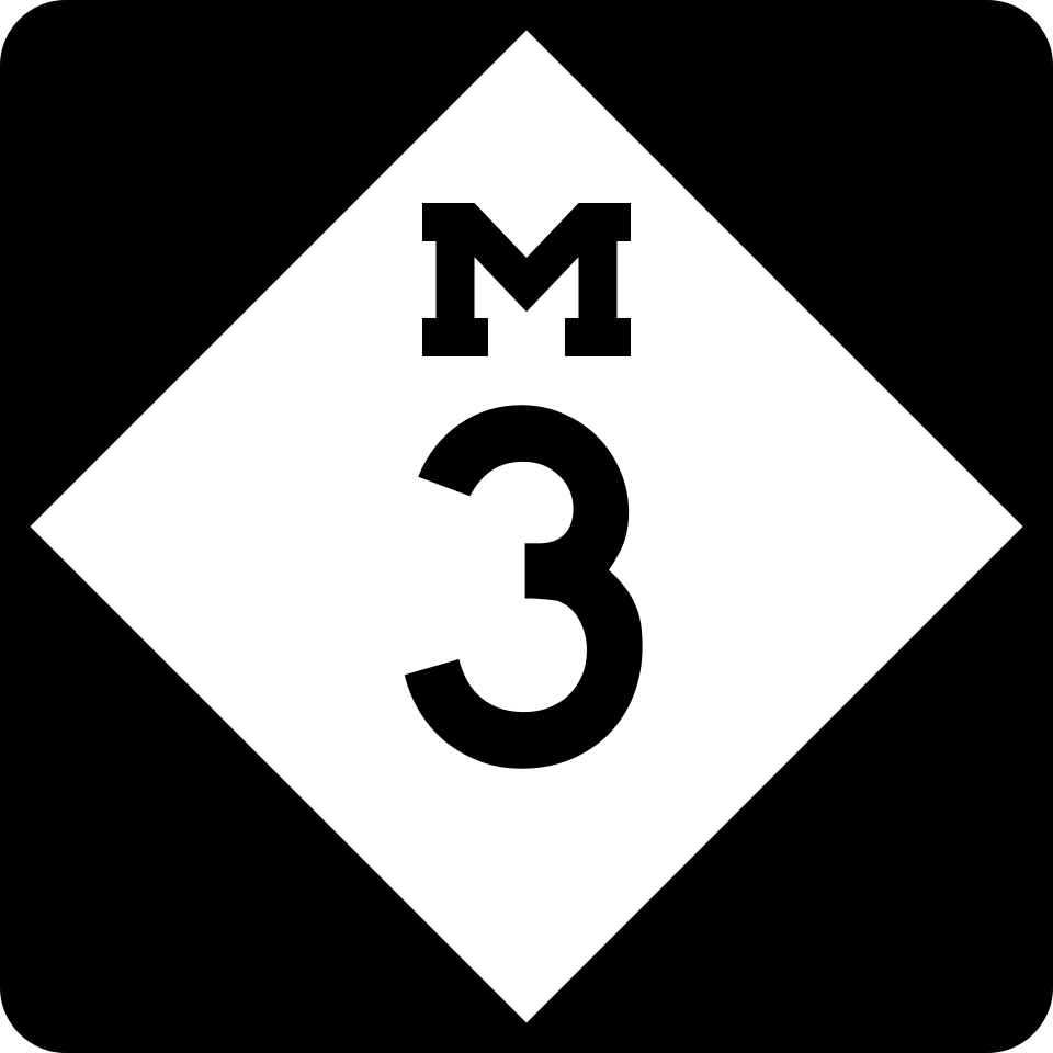M-3 (Gratiot Avenue) shield