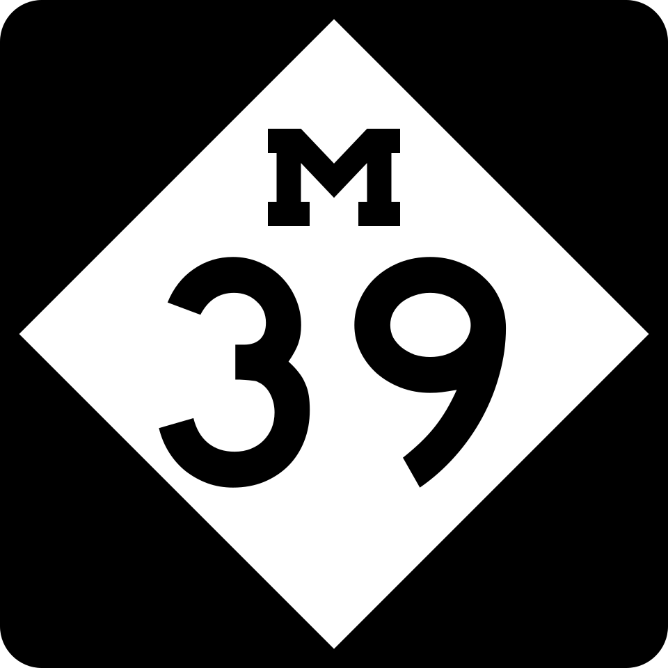 M-39 (Southfield Freeway) shield