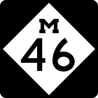 Michigan State Route 46 shield