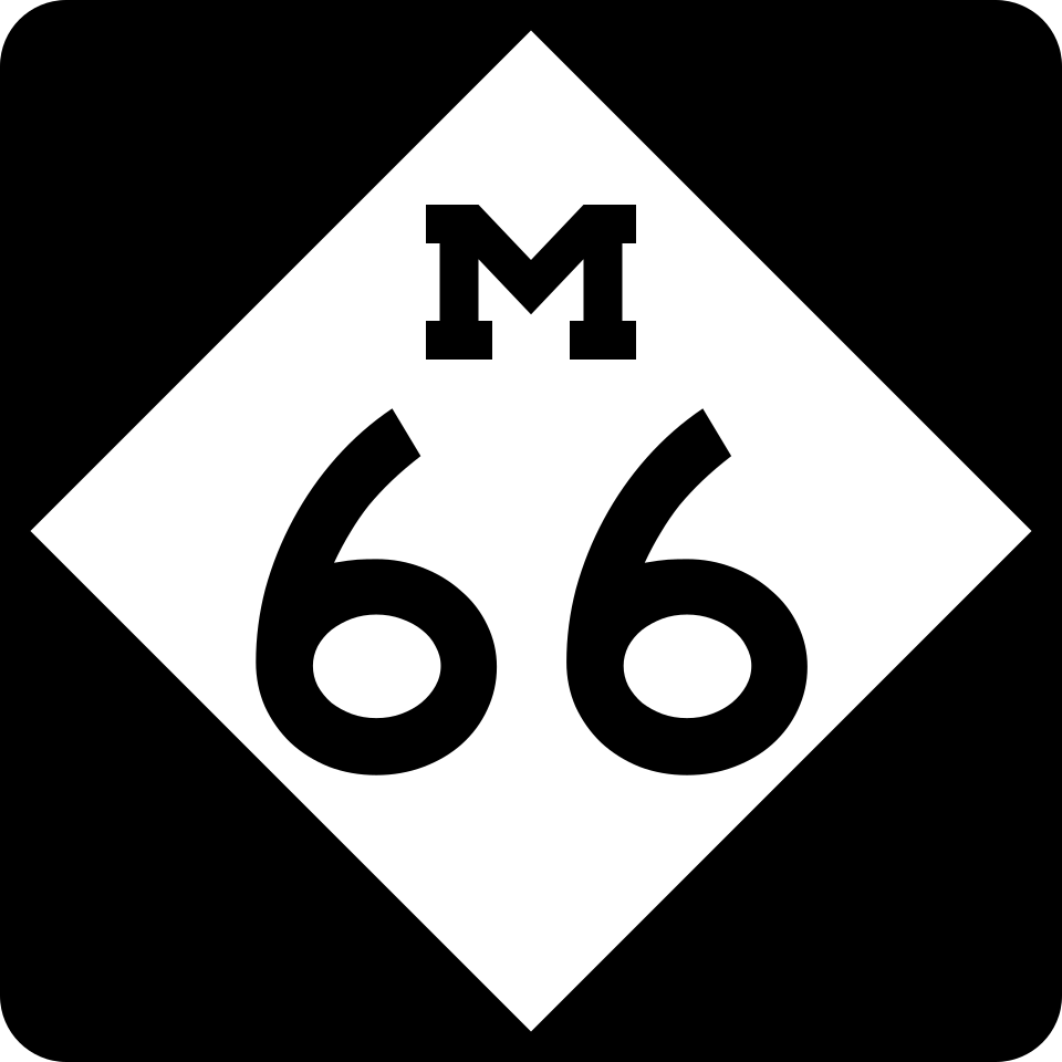 Michigan Route 66 shield