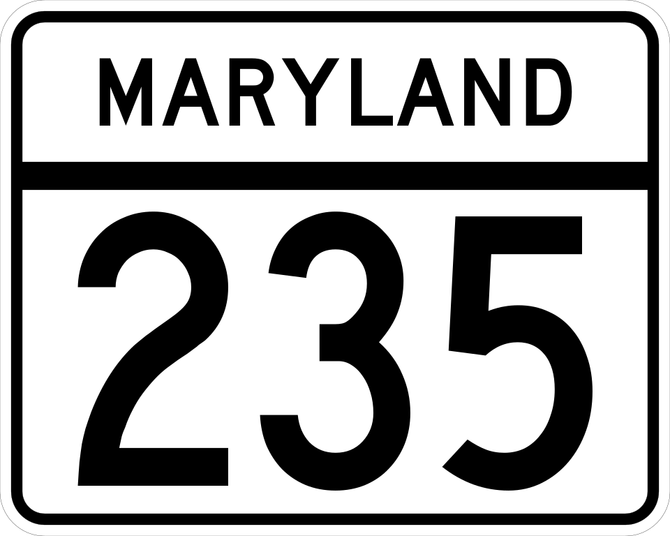 MD Route 235 shield