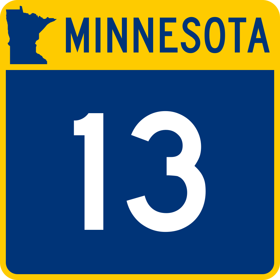 Minnesota Highway 13 shield