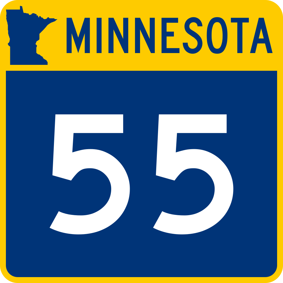 Minnesota 55 (Olson Memorial Highway) shield