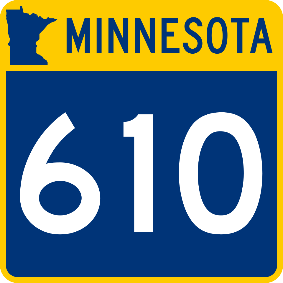Minnesota Highway 610 shield