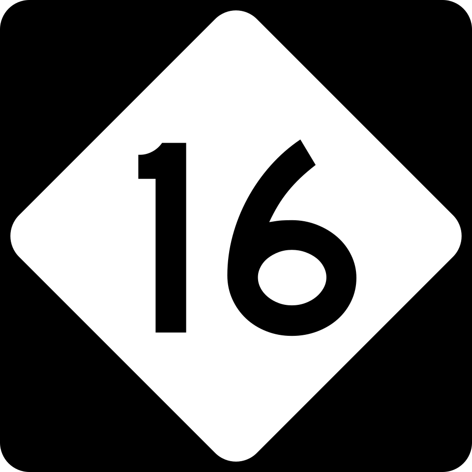 North Carolina Route 16 shield