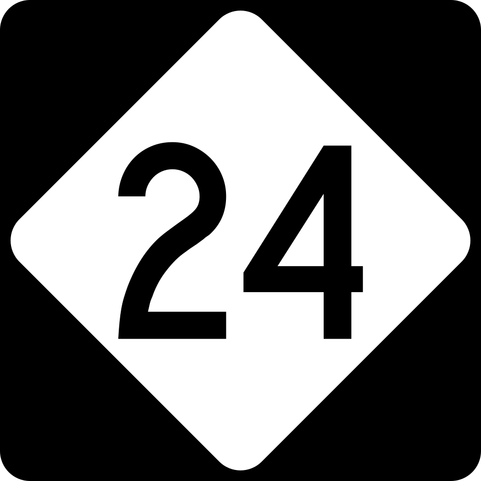 NC Highway 24 shield